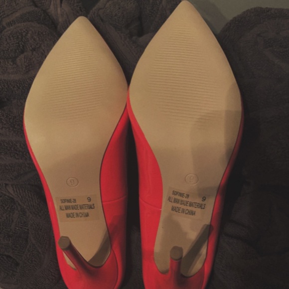 Sz 9 Neon Sexy Heelz HoTTT PinK - Picture 2 of 2